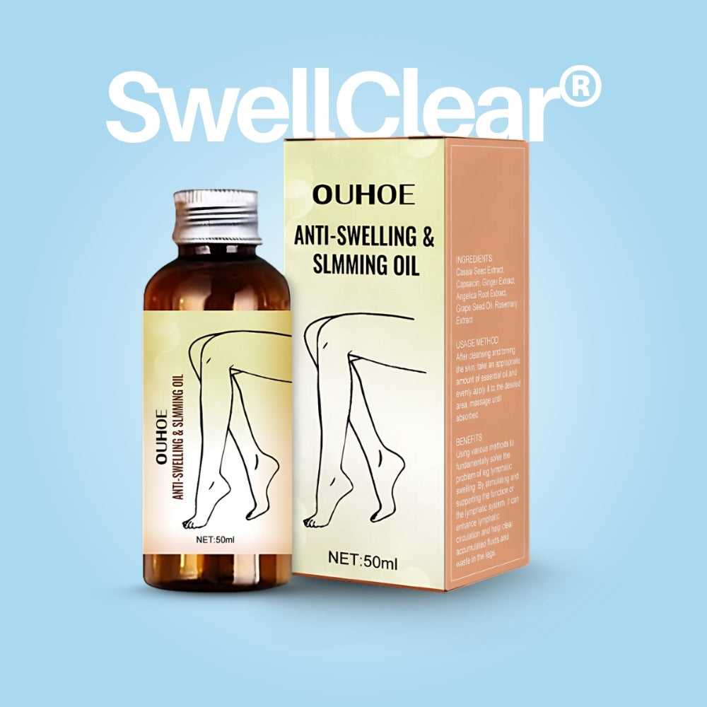 SwellClear® | Reduce Leg Swelling Naturally - Feel Relief in Every Step this Summer!"